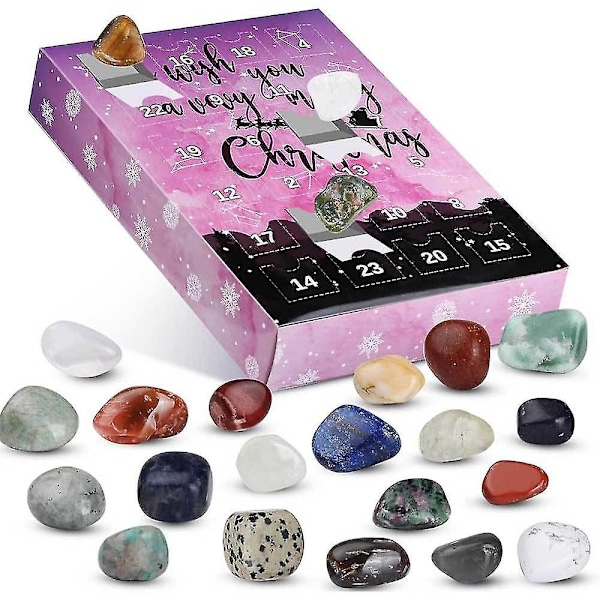 2023 Christmas Advent Calendar, Gemstone Advent Calendar - Advent Calendar 2023 For Kids - Snngv