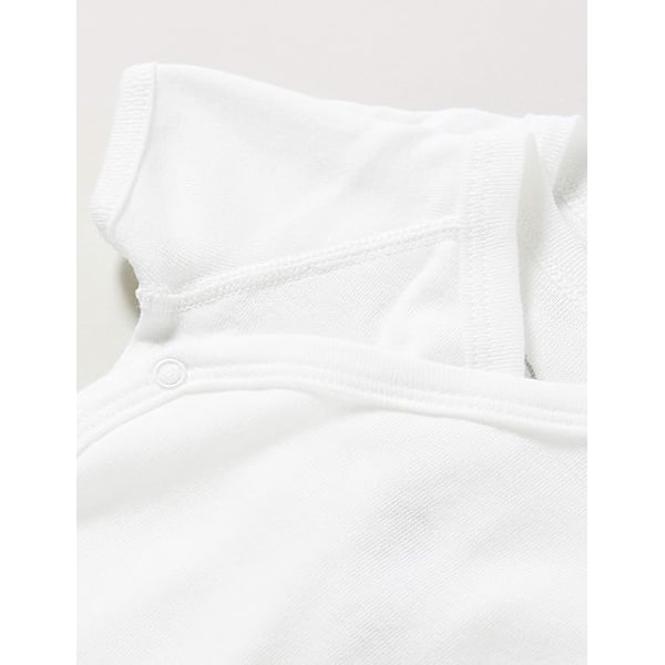 Petit Bateau Kortärmad Newborn Bodysuit (2-pack) Unisex Baby White 59