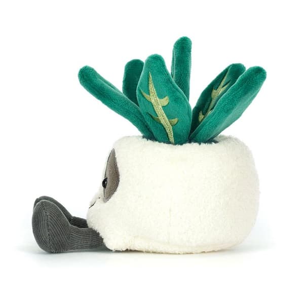 Jellycat 14 cm Amuseables Skull Planter blødt legetøj