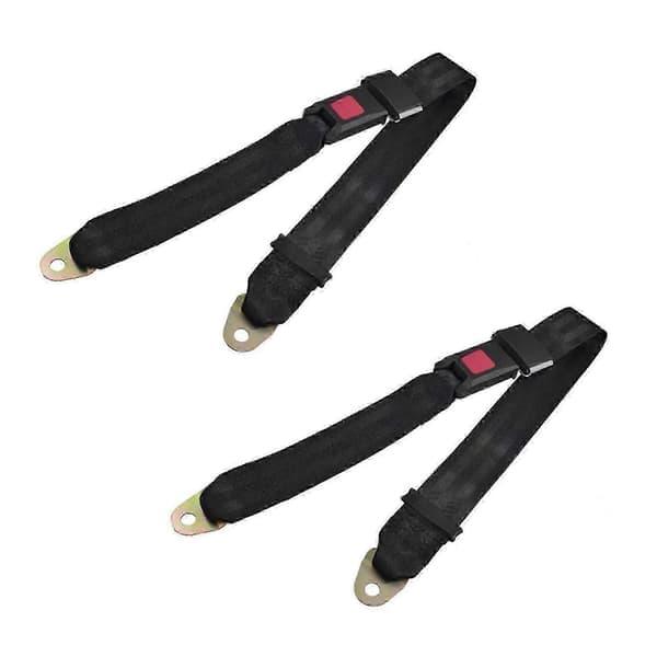 2X Sort Justerbar Topunkts Automatisk Bilsele
