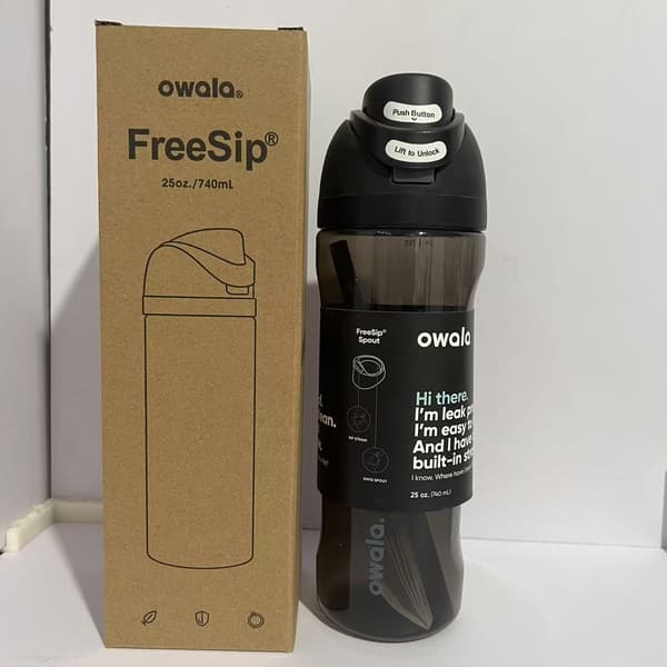 Owala dubbla drickskoppar sport bärbara raka koppar -25oz