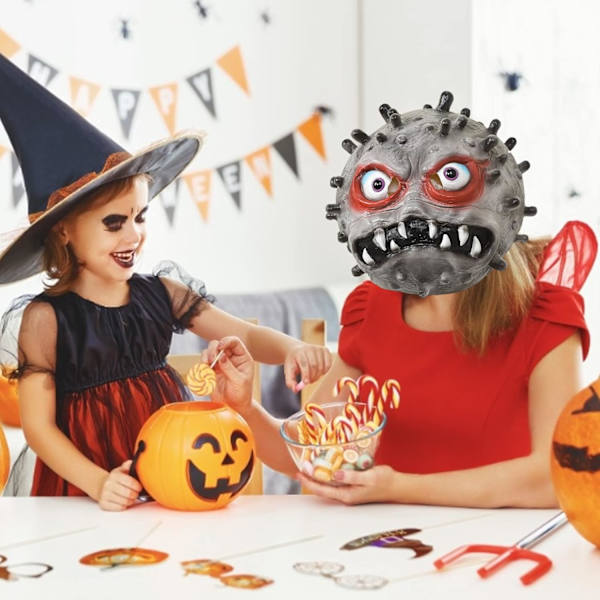 Kasvomaskeja | Hauskat Halloween-kokopään peitteet Helppo puhdistaa, Juhla-tarvikkeet Kauhu-pääpeite naisille miehille Harrastajille Kokoontumisille
