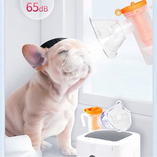 1 Set Kompressionsnebulisator för husdjur, nebulisator för husdjur, elektronisk nebulisator för katt och hund EU PL