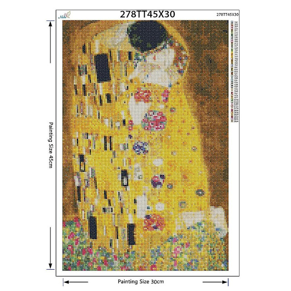 Täystimantti 5d tee itse diamond painting Gustav Klimt Suudelma Kirjonta Ristipisto tekojalokivimaalaus sisustuslahja