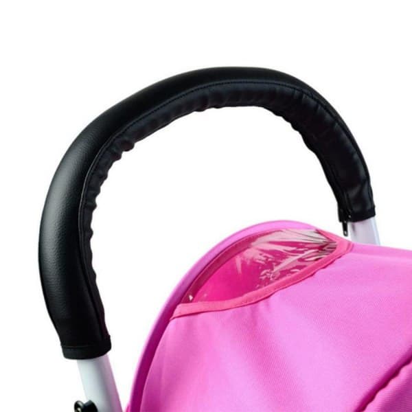 3-pack barnvagnsarmstödsöverdrag, avtagbar dragkedjeversion, PU-läder