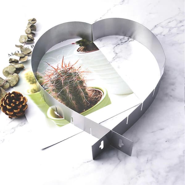 Hjertekakeform - Justerbar diameter 14-27 cm - Desserter Bakverk 2