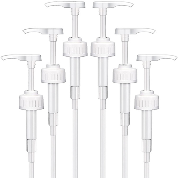6-pack pumpflaska pump för flaskor, S, Cs och smaker (8 ml)