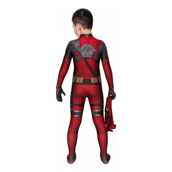 Deadpool Kostume til Børn og Voksne til Hal Cosplay fix 170cm