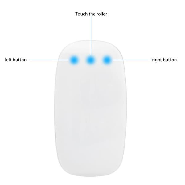 Apple Magic Mouse 2: Langaton ladattava Bluetooth-hiiri Multi-Touch -toiminnolla