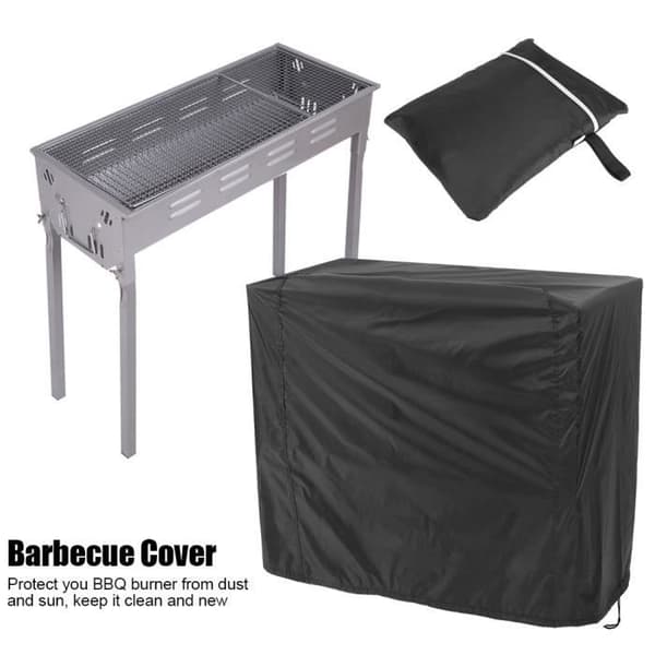Grillovertræk - Grillbeskyttelse - Vandtæt - 80 x 66 x 100 cm - Sort