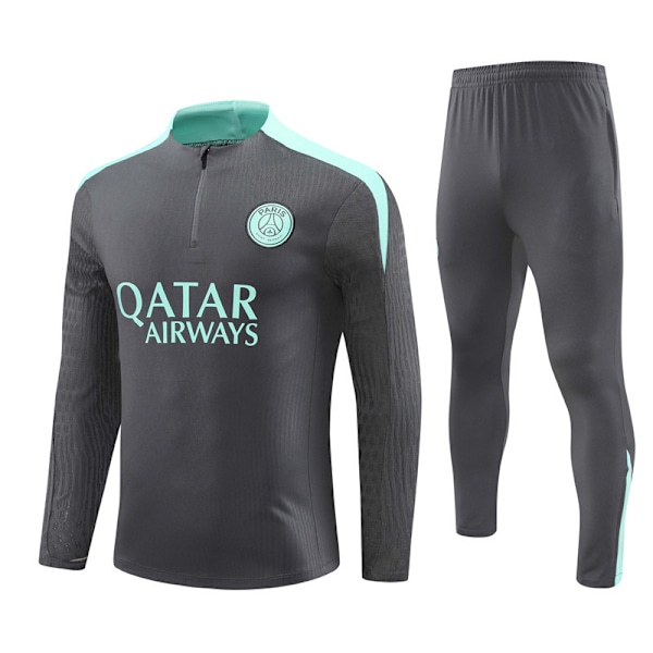 2425 Paris Real Madrid Arsenal NM United Ajax Frankrike England Brasil Spania halv-pull fotballuniform 23 XXL