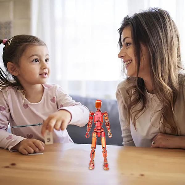 T13 Actionfigur 3D-printad Titan 13 Multi-artikulerad Nova Actionfigur