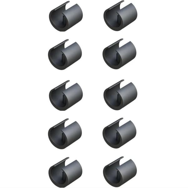 (22mm) 10x plastspets rund dyna stol möbelfot guide