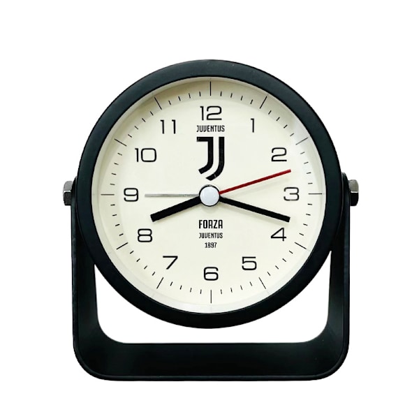 Stille vifte-alarmklokke med lag av Argentina Barcelona Real Madrid Manchester City Juventus, bordklokkegave
