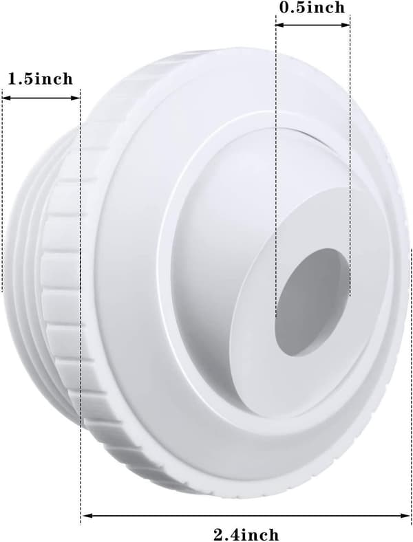 3 Hayward SP1419D Pool Väggmunstycken SP1419D Justerbart Gränssnitt