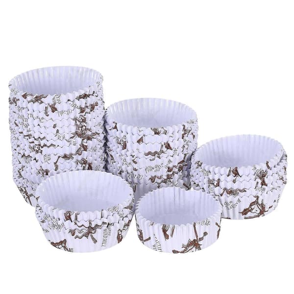 Bakekopp Papirkakekopper for baking 300 stk Oljetette Cupcakeholdere