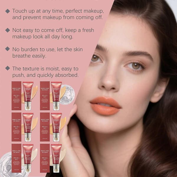 BB Cream Foundation For Soft And Concealing, Long-lasting Concealer, Long-lasting Makeup Brighten the complexion