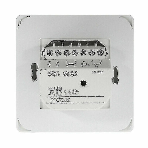 Elektrisk gulvvarme termostat temperaturkontrolkontakt + sensorkabel