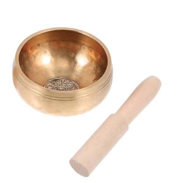 Lip Gloss Set Tibetan Healing Bowl Buddha Singing Bowl Tibetan Percussion Copper Singing Bowl Meditation Singing Bowl -CDSX Golden 8.5X8.5X4.5CM