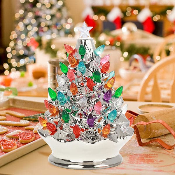 50 pcs. Replacement Bulbs for Christmas Trees, for Ceramic Christmas Trees with Flickering Lights