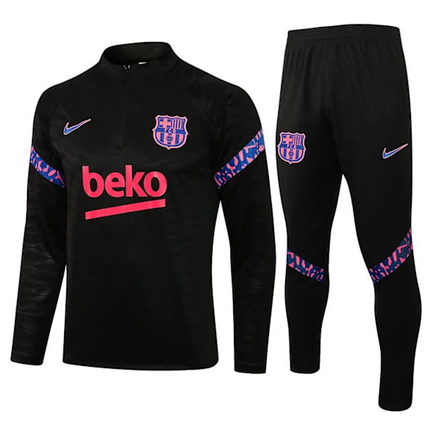 Paris, Atletico Madrid, Inter Milan, Liverpool, Marseille Brasil Langermet Fotballdrakt, Voksen og Barn Treningsdress, Fotballdraktsett 37 S