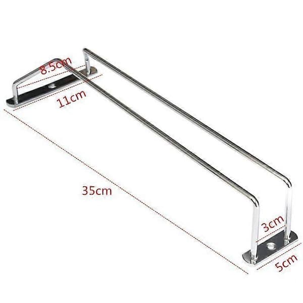 35CM Forkromet Ophængt Glasholder