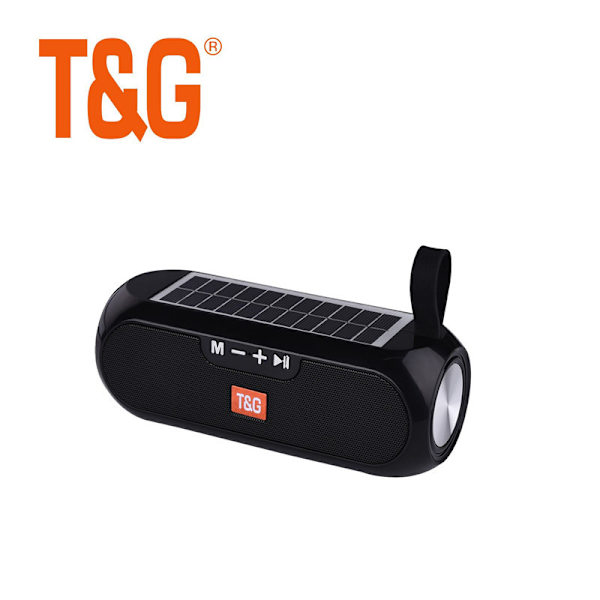 Solcellsladdad trådlös Bluetooth-högtalare utomhus bärbar kort TWS antitetisk koppling utrikeshandel Bluetooth-stereo.
