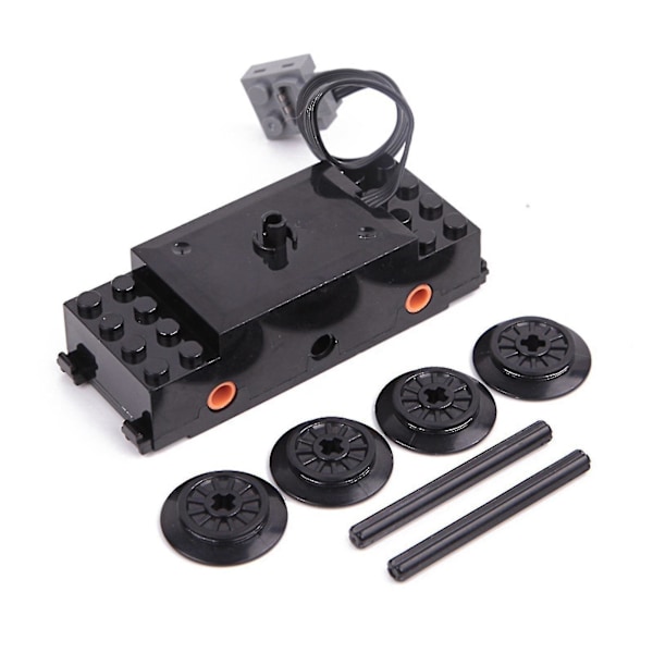 Technic Power Functions Bundle 4pcs Set med Batteriboks Togmotor Mottaker og Fjernkontroll