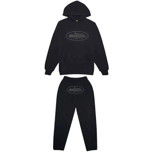 CORTEIZ Alcatraz Hoodie Sæt Sort C-WYTZ19-GRYA SET S