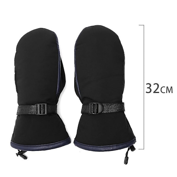 Talviset lämpimät hiihto- ja luisteluhanskat USB-lämmityksellä, latausverolla, lämmitetyt hanskat L L Style2