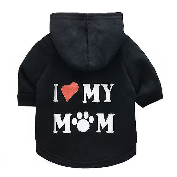 Säkerhet Kattkläder Husdjur Kattrockar Jacka Huvtröjor för katter Outfit Varma husdjurskläder Kanin Djur P MOM Black
