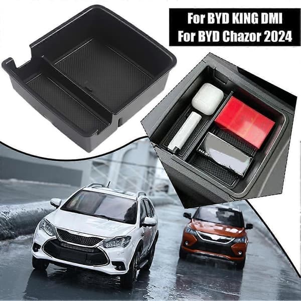 Til BYD-KING DMI Midterkonsol Armlæn Opbevaringsboks Central Beholder Holder