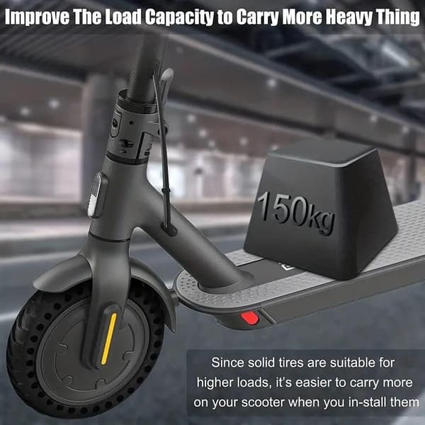 2pcs Puncture-proof tire 8.5\" Honeycomb Xiaomi M365 scooter+1pc Tool