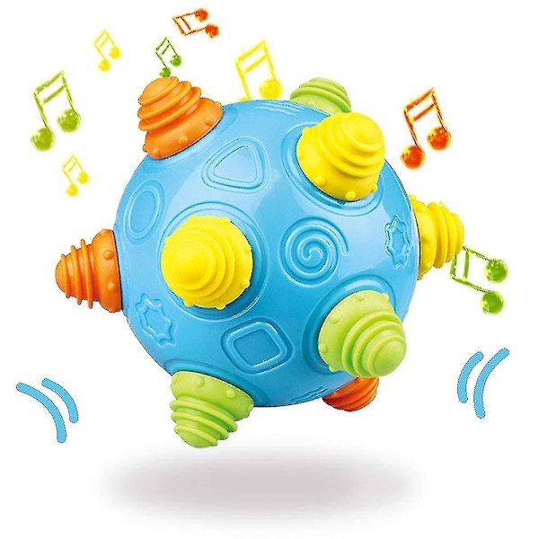 2024 Baby Musik Shake Dancing Ball Legetøj, Bpa Fri Bouncing Sensorisk Udviklingsbold Til Drenge Og Piger