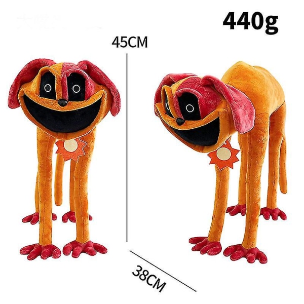 45 cm Dogday Monster Plys Legetøj Dogday Plys Dukke Smilende Critters Plys gave til børn