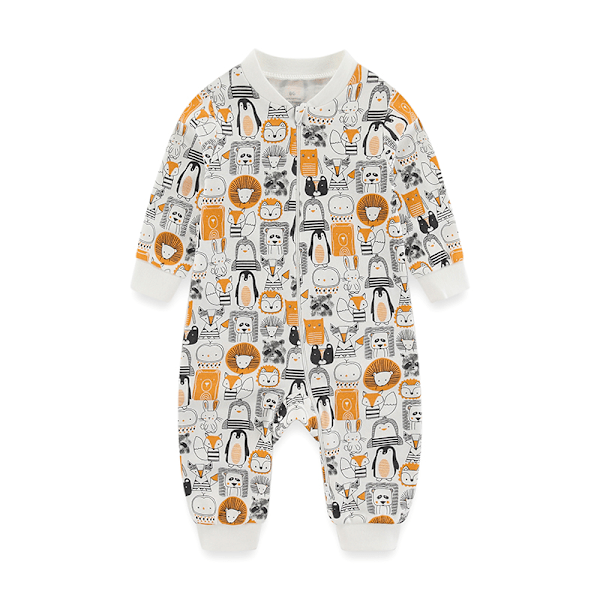 Uniforia Kiddiezoom for Baby - Høy kvalitet, ren bomullsstoff, skånsom pleie for tynn hud, unisex, alder: Annet RFL1808 12M(9-12Months)90CM