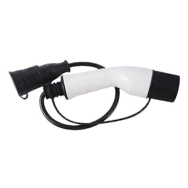 EV-stik 16A Type 2 Hanstik til Schuko-stik EV-ladeadapter til EV-ladestation Elbil, EU-stik