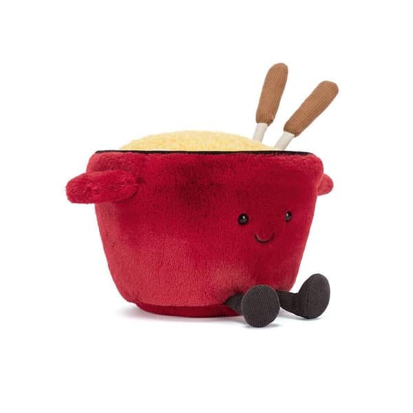 Jellycat 20 cm Amuseables Ostfondue kosedyr