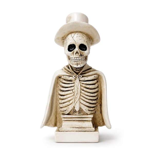 LED Skeletpynt – Knapcellebatteri – til Tematisk Udstilling White