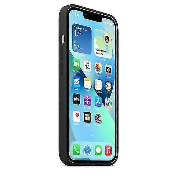 Silikonikuori Magsafella iPhone 13 Minille Midnight