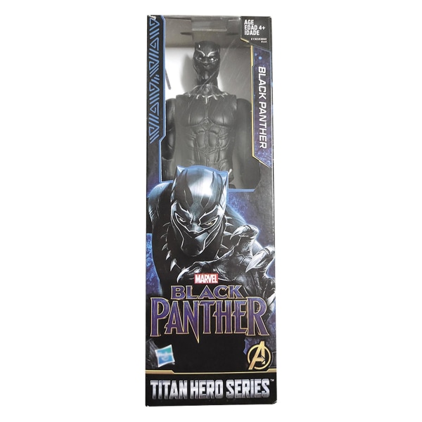 Titan Hero Series figurleksak 11,42 tum, svart leopard E