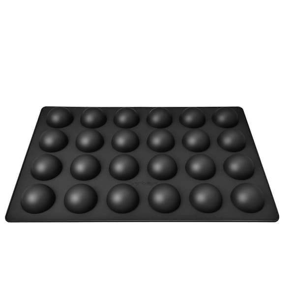 24-hulls silikonmousse kakeform for muffins og godbiter