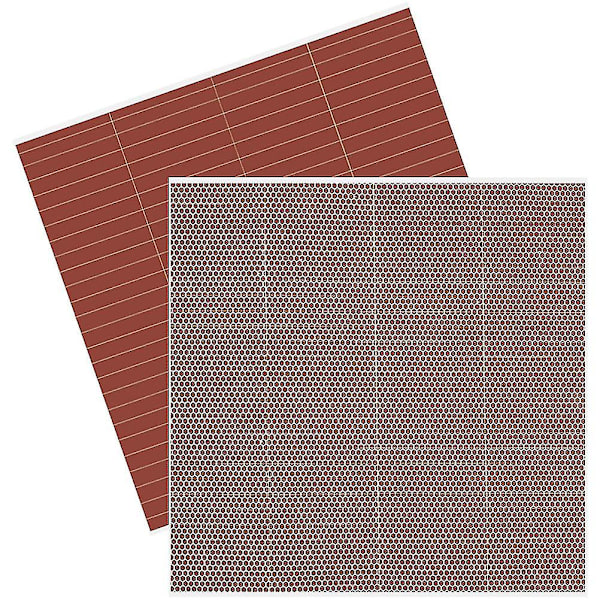 2 sett selvklebende fyrstikker Flame Paper Match Striker Stickers Diy Match Striker Paper