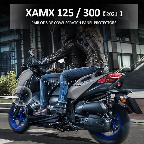 X-max 125 300 sidoskydd utformade för att skydda sidorna på Yamaha Xmax125 Xmax300 motorcykel från repor 2021 2022