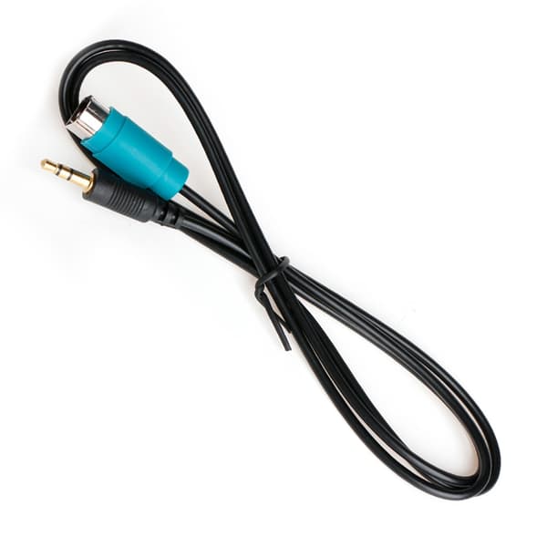 ALPINE KCE-236B MP3 3,5 mm Aux-stik o-adapter til MP3 til
