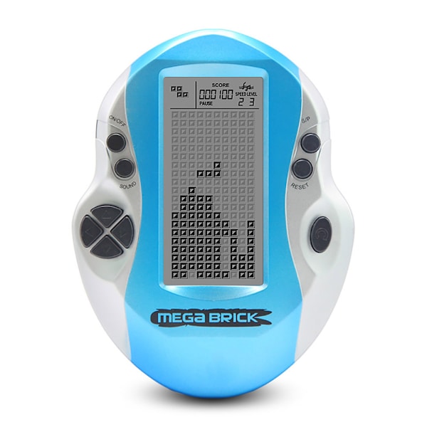 Stor skærm spilkonsol mini håndholdt spilkonsol Tetris spilkonsol til børn