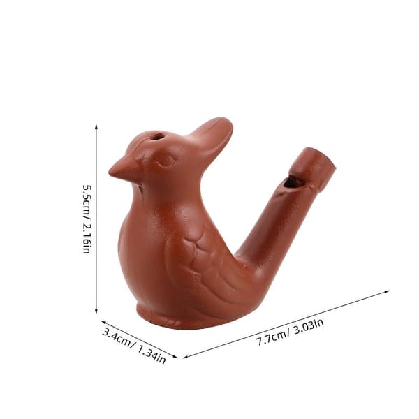 Fuglelydprodusent Keramikk Vannfløyte Påfugldesign
