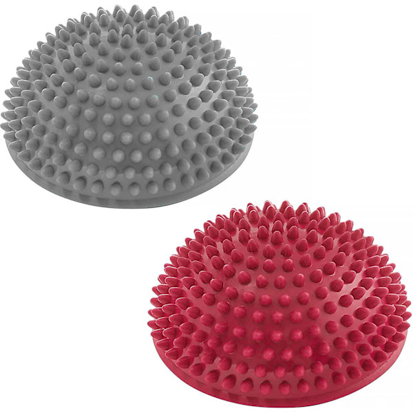 Set med 2 igelkottbalansbollar för att förbättra balans/koordination. Perfekt för balansträning 320g ca 8 cm hög As shown As shown