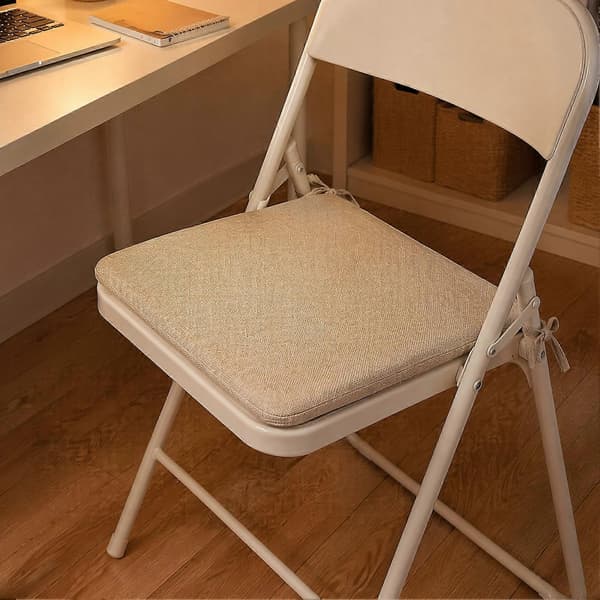 Fyrkantig dyna – Hög elasticitet – för klassrumsstolar Dark Brown 40x40cm