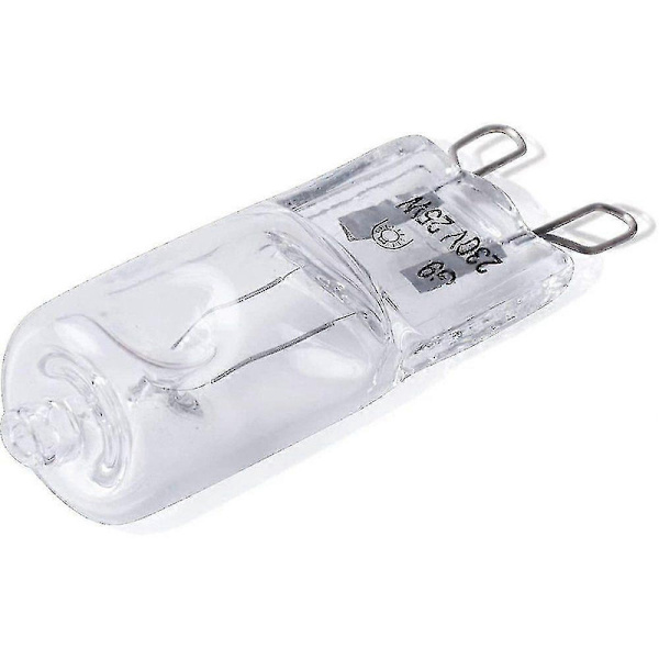 G9 Halogenugnslampor - Set med 4 Glödlampor, 25W, G9 Ugnsglödlampa A